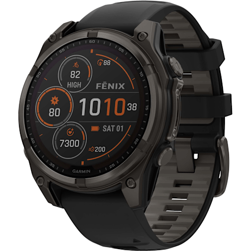 Garmin fenix 8 Solar Sapphire Multisport GPS Smartwatch, 47mm