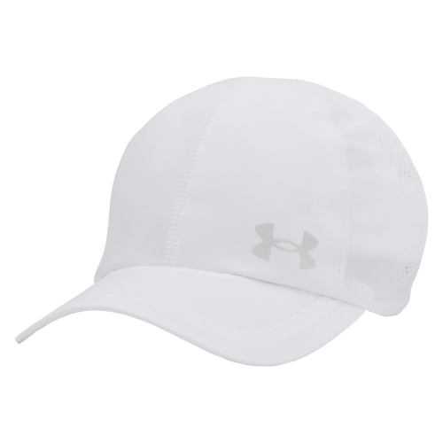 Under Armour Iso-Chill Launch Adjustable Cap in white and reflective